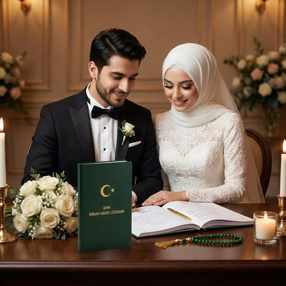 Feyiz™ Mehir & Nikah Hatıra Cüzdanı