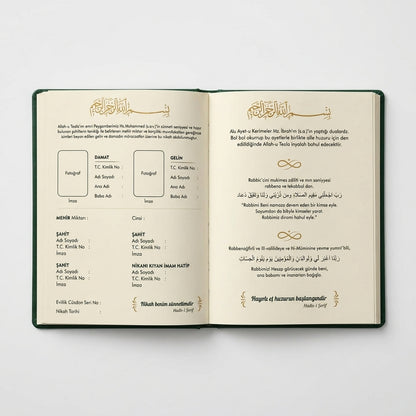Feyiz™ Mehir & Nikah Hatıra Cüzdanı